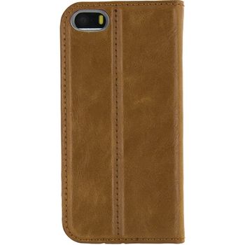MOB-22945 Smartphone gelly wallet book case apple iphone 5 / 5s / se bruin Product foto