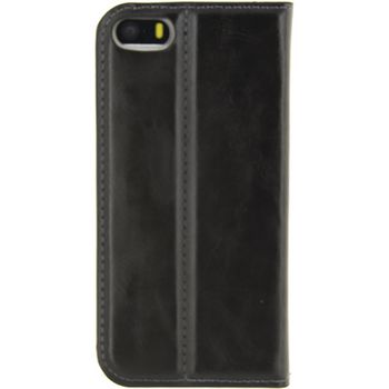 MOB-22950 Smartphone gelly wallet book case apple iphone 5 / 5s / se zwart Product foto