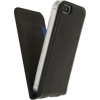MOB-22974 Smartphone gelly flip case apple iphone 5 / 5s / se zwart In gebruik foto