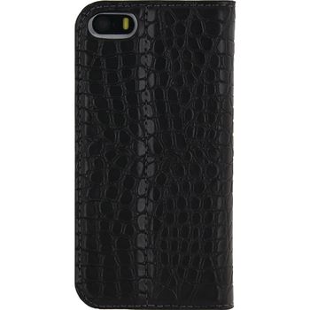 MOB-23012 Smartphone premium gelly book case apple iphone 5 / 5s / se zwart Product foto