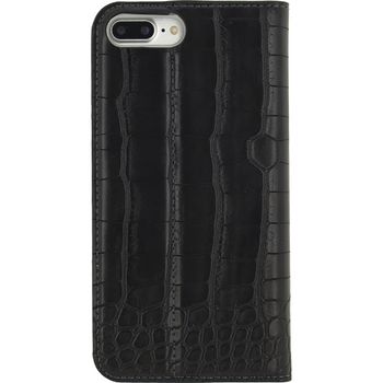 MOB-23018 Smartphone premium gelly book case apple iphone 7 plus zwart Product foto