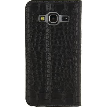 MOB-23026 Smartphone premium gelly book case samsung galaxy j3 2016 zwart Product foto