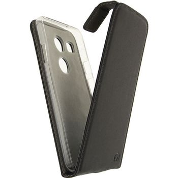 MOB-23032 Smartphone classic flip case lg google nexus 5x zwart In gebruik foto
