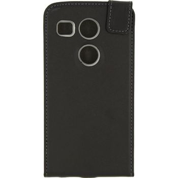 MOB-23032 Smartphone classic flip case lg google nexus 5x zwart Product foto