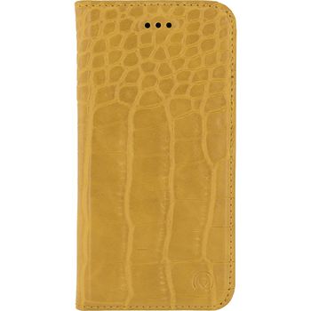 MOB-23033 Smartphone premium gelly book case apple iphone 5 / 5s / se geel