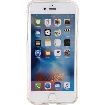 MOB-23047 Smartphone glitter case apple iphone 6 / 6s zilver