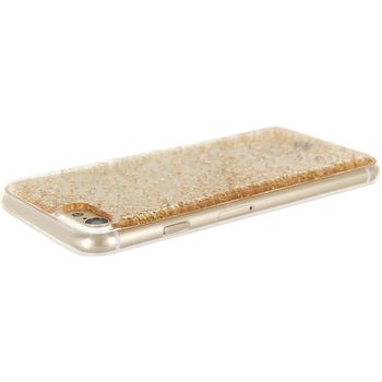 MOB-23050 Smartphone glitter case apple iphone 7 / apple iphone 8 goud In gebruik foto