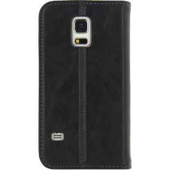 MOB-23084 Smartphone premium gelly book case samsung galaxy s5 mini zwart Product foto