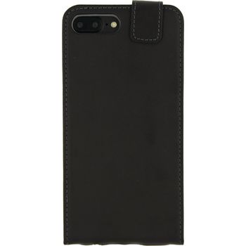 MOB-23134 Smartphone classic gelly flip case apple iphone 7 plus / apple iphone 8 plus zwart Product foto