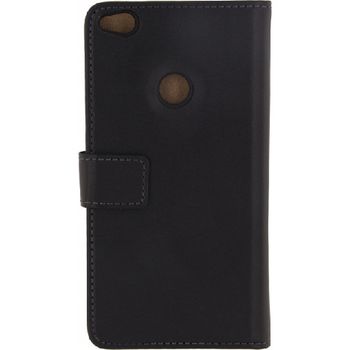 MOB-23167 Smartphone classic wallet book case huawei p8 lite 2017 / huawei p9 lite 2017 zwart Product foto