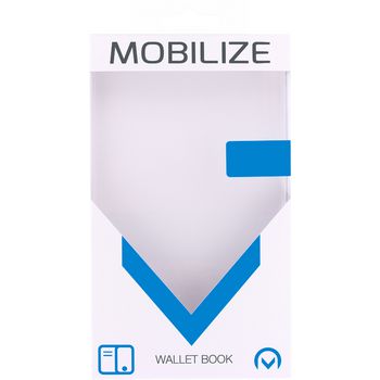 MOB-23180 Smartphone premium gelly book case apple iphone 6 plus / 6s plus blauw Verpakking foto