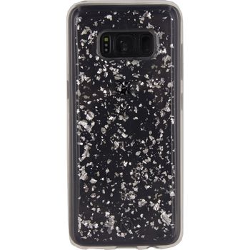 MOB-23206 Smartphone glitter case samsung galaxy s8 zilver