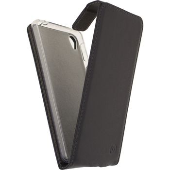MOB-23212 Smartphone classic gelly flip case sony xperia e5 zwart Product foto