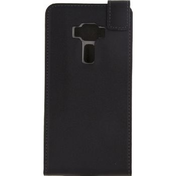 MOB-23261 Smartphone classic gelly flip case asus zenfone 3 zwart Product foto