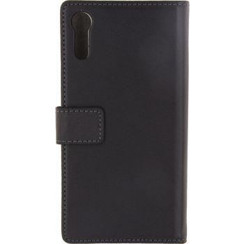 MOB-23314 Smartphone gelly wallet book case sony xperia xzs zwart