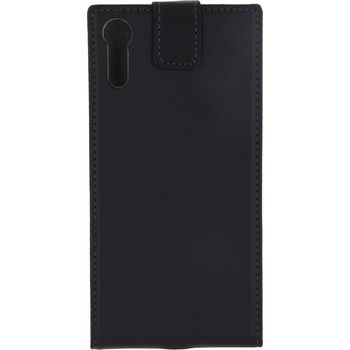 MOB-23315 Smartphone classic gelly flip case sony xperia xzs zwart