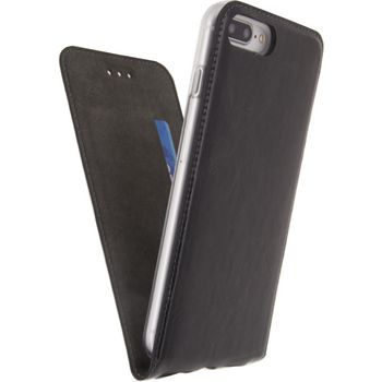 MOB-23321 Smartphone gelly flip case apple iphone 7 plus zwart In gebruik foto
