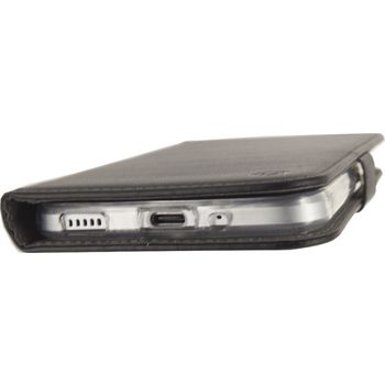 MOB-23356 Smartphone classic gelly wallet book case htc 10 evo zwart In gebruik foto