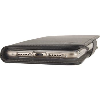 MOB-23358 Smartphone classic gelly wallet book case honor 6c zwart In gebruik foto