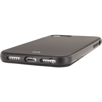 MOB-23375 Smartphone gelly+ case apple iphone 7 / apple iphone 8 zwart In gebruik foto