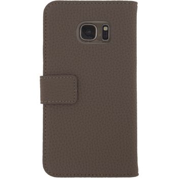MOB-23394 Smartphone classic gelly wallet book case samsung galaxy s7 taupe Product foto