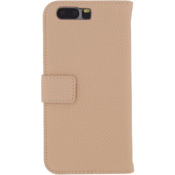 MOB-23457 Smartphone classic gelly wallet book case huawei p10 beige Product foto