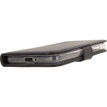 MOB-23480 Smartphone gelly wallet book case lenovo c2 power zwart In gebruik foto