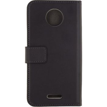 MOB-23487 Smartphone gelly wallet book case motorola moto c zwart Product foto