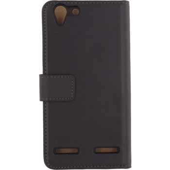 MOB-23490 Smartphone wallet-book lenovo k5 zwart Product foto