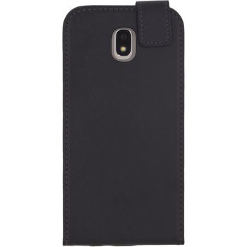 MOB-23517 Smartphone classic gelly flip case samsung galaxy j3 2017 zwart Product foto