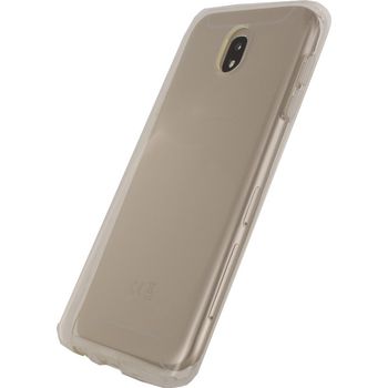 MOB-23521 Smartphone gel-case samsung galaxy j3 2017 transparant In gebruik foto