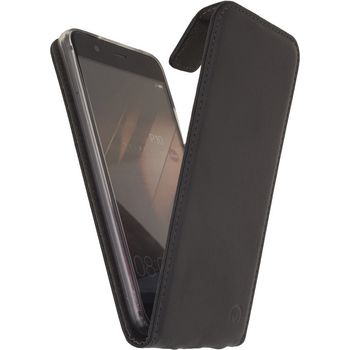 MOB-23541 Smartphone gelly flip case huawei p10 zwart In gebruik foto