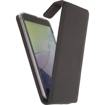 MOB-23542 Smartphone gelly flip case huawei p10 lite zwart In gebruik foto