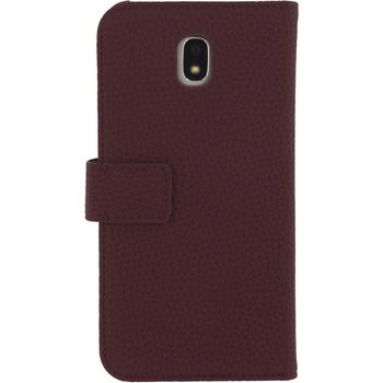 MOB-23550 Smartphone classic gelly wallet book case samsung galaxy j7 2017 bordeaux Product foto