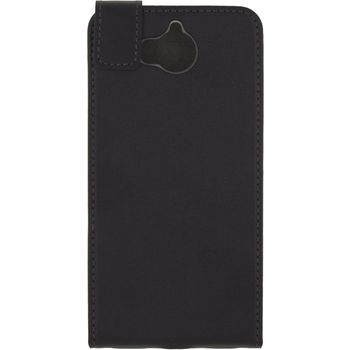 MOB-23563 Smartphone gelly flip case huawei y6 2017 / huawei y5 2017 zwart Product foto