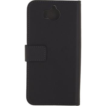 MOB-23564 Smartphone gelly wallet book case huawei y6 2017 / huawei y5 2017 zwart Product foto