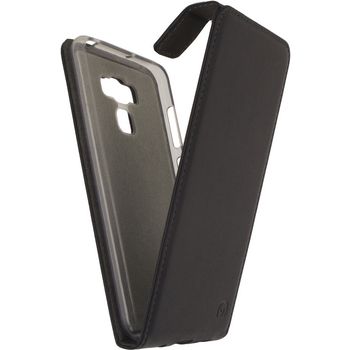 MOB-23575 Smartphone gelly flip case asus zenfone 3 max zwart In gebruik foto