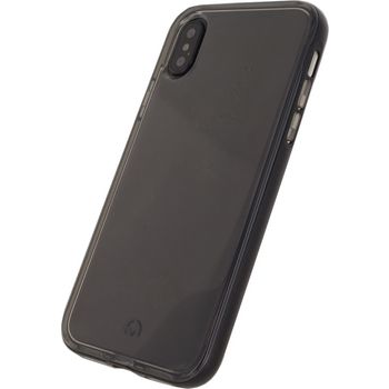 MOB-23638 Smartphone gelly+ case apple iphone x/xs zwart In gebruik foto
