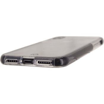 MOB-23683 Smartphone shatterproof case apple iphone x/xs transparant/zwart In gebruik foto