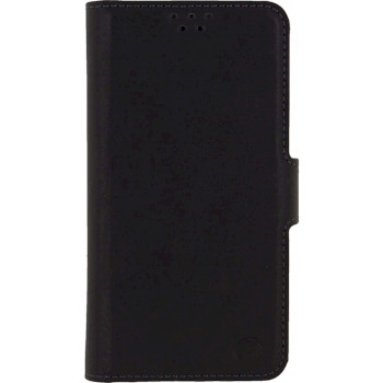 MOB-23738 Smartphone premium 2-in-1 wallet case universeel l zwart