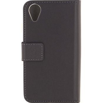 MOB-23925 Smartphone classic gelly wallet book case wiko sunny 2 zwart Product foto