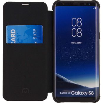 MOB-23975 Smartphone elegant book case samsung galaxy s8 zwart Product foto
