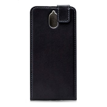 MOB-24400 Smartphone classic gelly flip case nokia 3.1/3 (2018) zwart