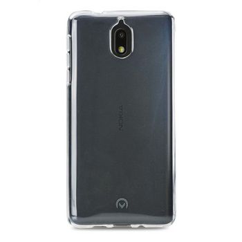 MOB-24401 Smartphone gel-case nokia 3.1/3 (2018) helder In gebruik foto