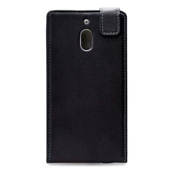 MOB-24403 Smartphone classic gelly flip case nokia 2.1/2 (2018) zwart