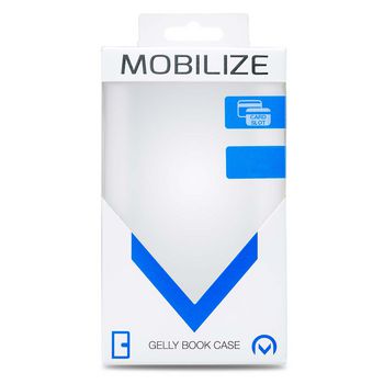 MOB-24410 Smartphone classic gelly wallet book case honor 7a zwart Verpakking foto