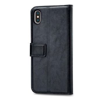 MOB-24443 Smartphone premium 2 in 1 gelly wallet case apple iphone xs max zwart