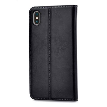 MOB-24542 Smartphone premium gelly book case apple iphone xs max zwart