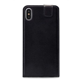 MOB-24589 Smartphone classic gelly flip case apple iphone xs max zwart