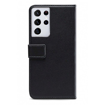 MOB-26602 Classic soft wallet book case samsung galaxy s21 ultra black Product foto